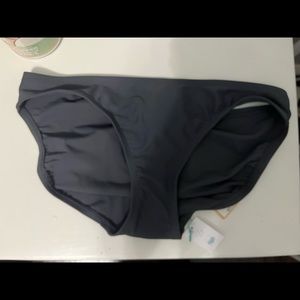 Grey target bikini bottoms
